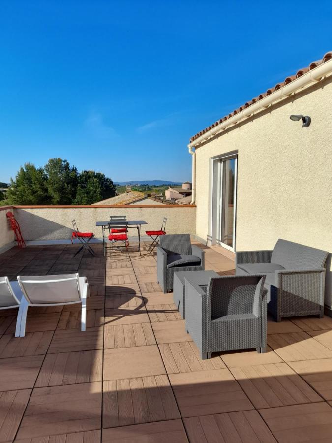 Ferienwohnung Chez Carole et Michel en Minervois Rieux-Minervois Exterior foto